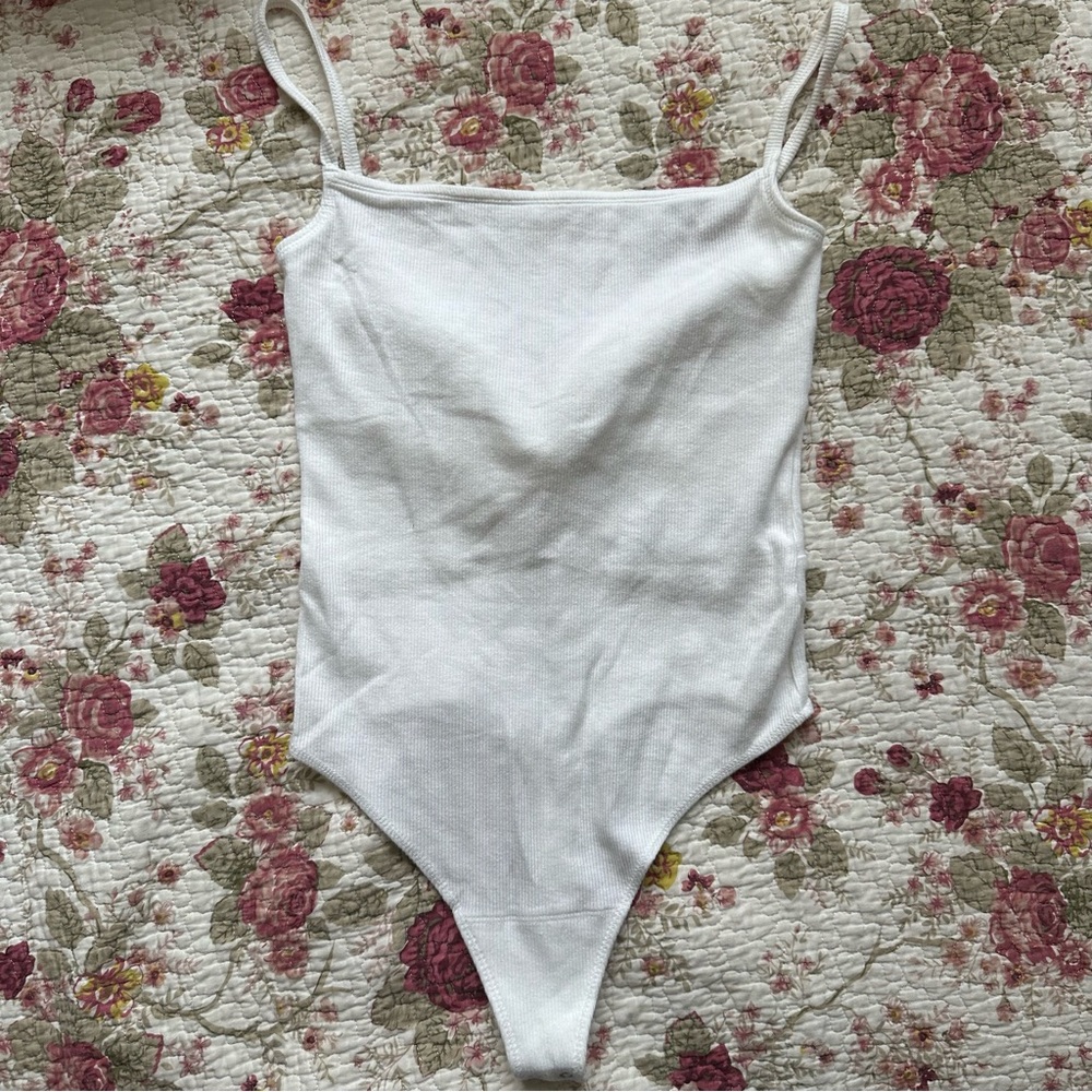 Abercrombie & Fitch White Bodysuit